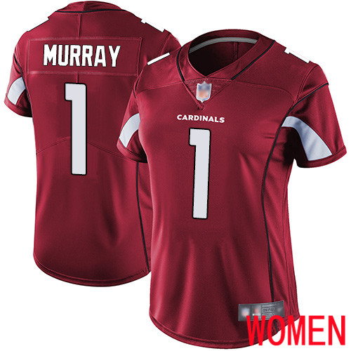 Arizona Cardinals Limited Red Women Kyler Murray Home Jersey NFL Football #1 Vapor Untouchable->youth nfl jersey->Youth Jersey